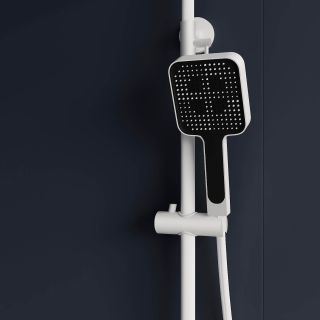 Душевая стойка RGW SP-35W 51140135-03 с термостатом белый